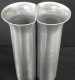 EACH Aluminum Ram Tubes 9.5" Tall  with 2-1/4" OD at bottom- D Bell Top .062" wall  USA